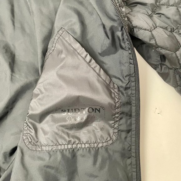 Burton Mallet Quilted Jacket, Black, Size XS/S (Youth L) - Picture 8 of 9